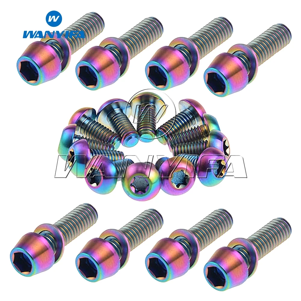 Велосипедный дисковый тормоз M5x10mm и M6x20mm Титановые Болты Комплект обновления для Hope Shimano Hayes Magura формула