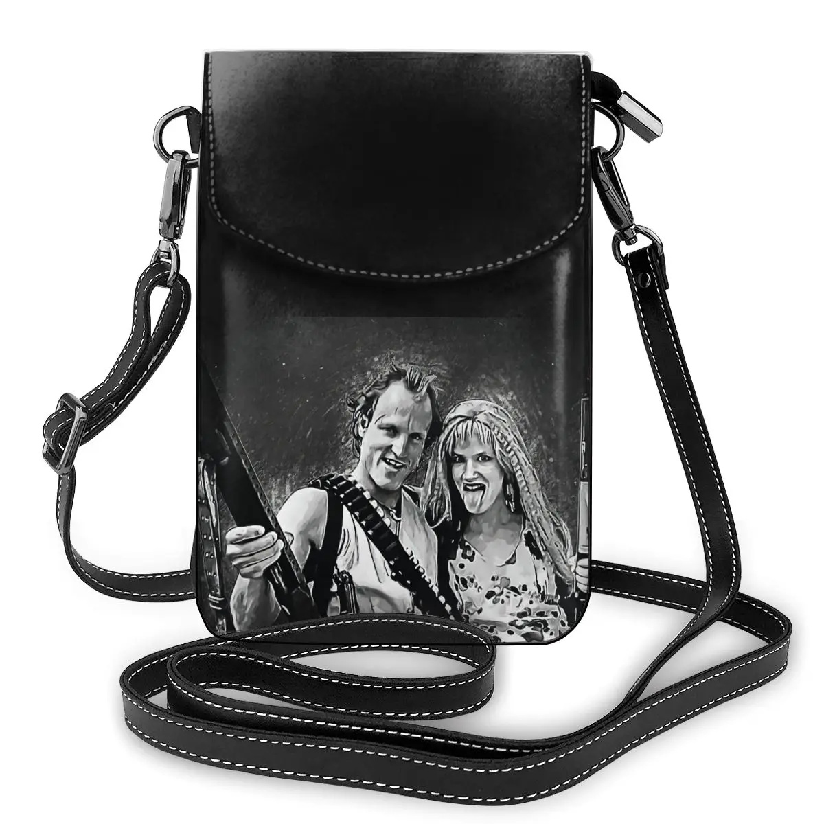 

Punk Shoulder Bag Female Gifts Women Bags Vintage Leather Travel Purse