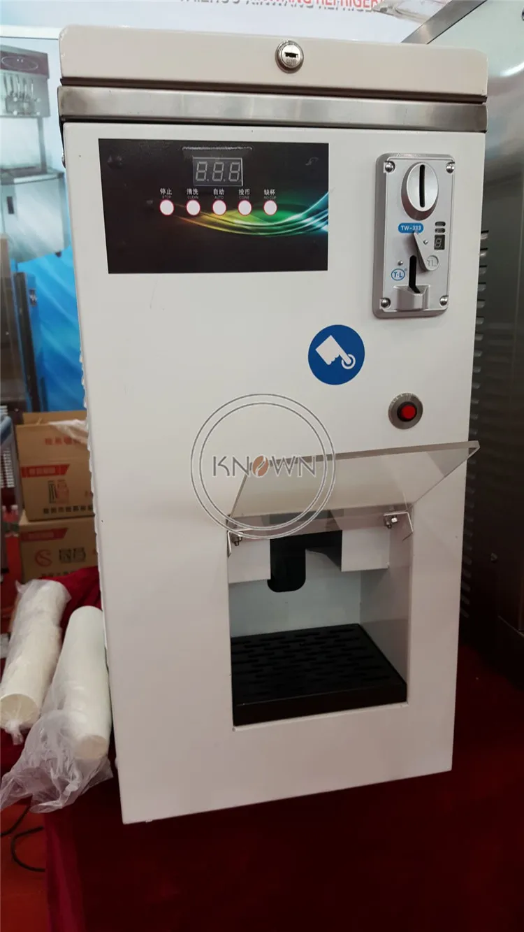 Низкая цена автоматический торговый автомат для мороженого Радужный аппарат