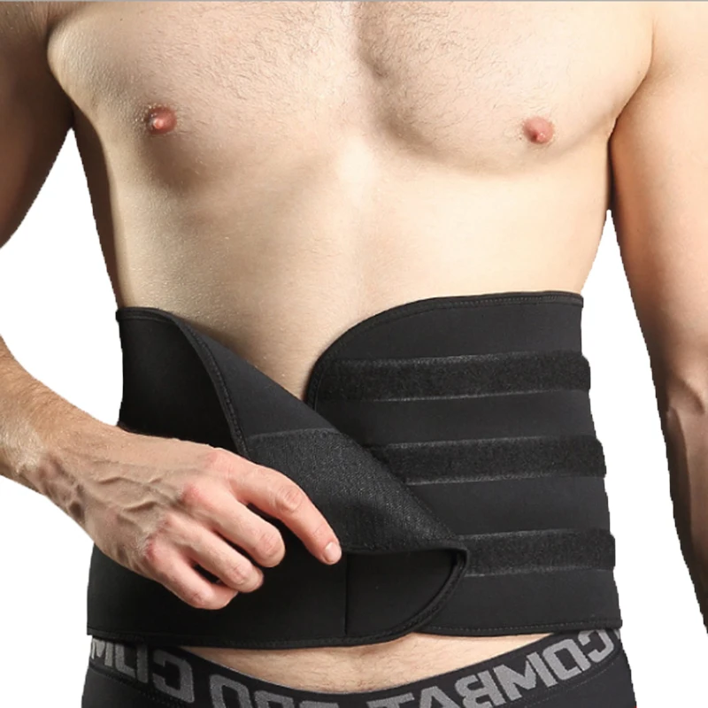 Профессиональная спортивная поддержка талии со съемным компрессионным поясом