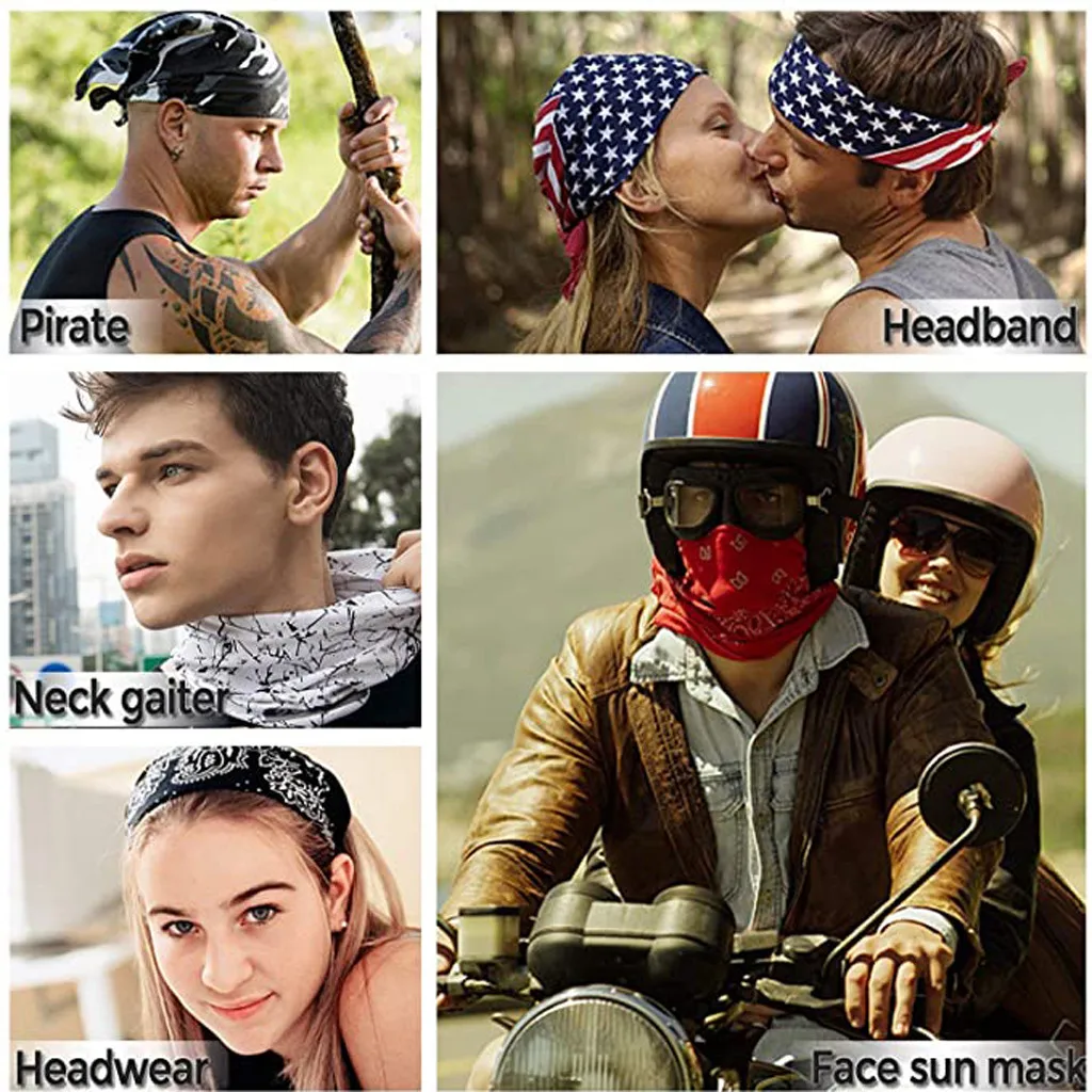 

Breathable Magic Scarf Bandana Men Cycling Motorcycle Balaclava Head Scarves Outdoor Windproof Sports Headband Neck Gaiter Wraps