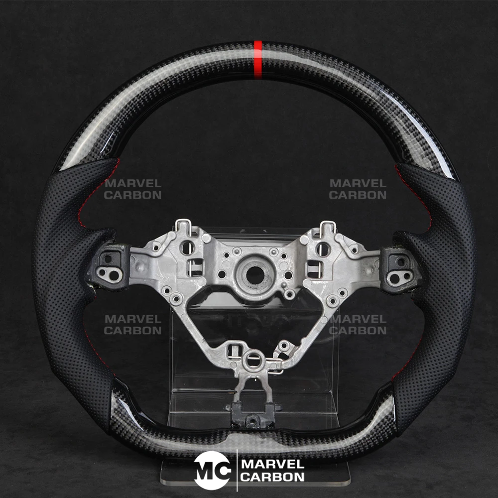 

100% натуральное углеродное волокно рулевое колесо, совместимое с Toyota 86
