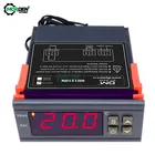 Цифровой термометр MH1210W 12V 24V AC 110-220V 10A, светодиодный регулятор температуры NTC, инкубатор с зондом