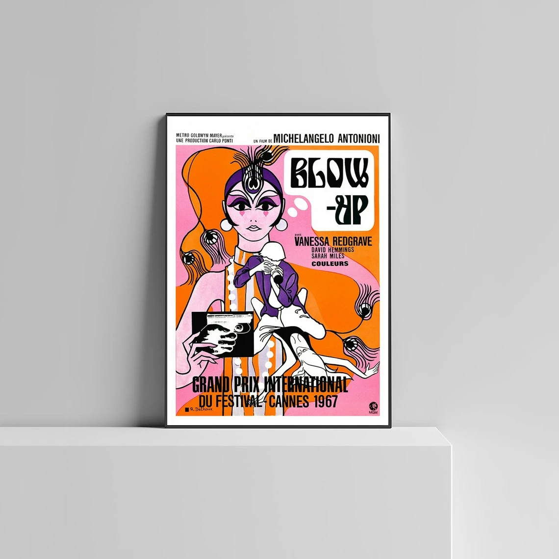 

Классический кинотеатр Blow-Up-60s, картина, холст, плакат, Домашняя версия (без рамки)