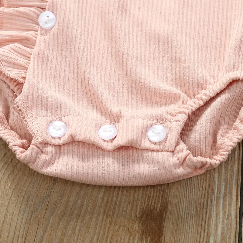 Осенняя повседневная одежда для новорожденных девочек CANIS комбинезон на