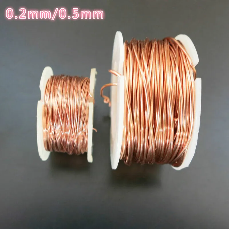 Магнитный эмалированный медный провод длиной 10 м магнитная катушка для