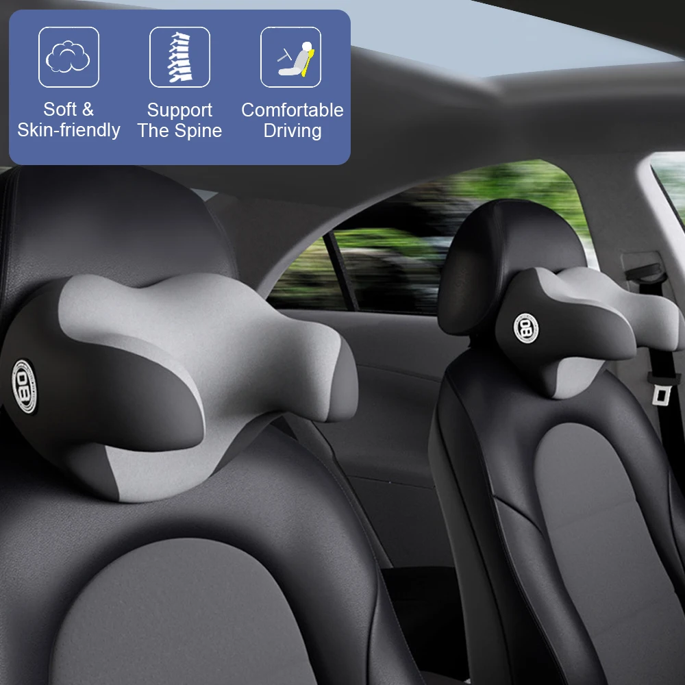 

Universal Car Seat Headrest Memory Foam Ergonomic U-Shaped Pillow Pillow Rest Head Neck Protector Car Head Neck Pillow