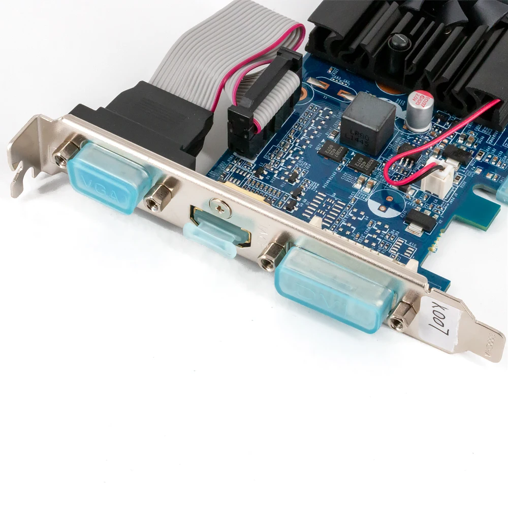 Gigabyte GV N210D3 1GI видеокарты 64 бит G 210 1G GDDR3 HDMI DVI VGA для Nvidia Geforce G210 оригинальная б/у