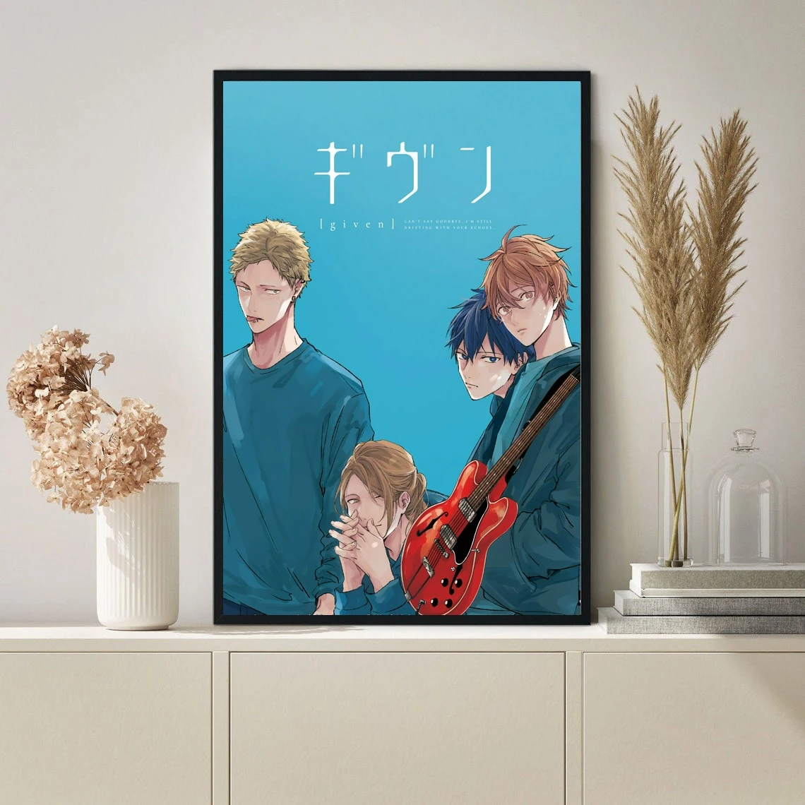 

Given Anime Poster, Theater Tv Series, Canvas Print Custom Movie Poster, Hot New Drama In Japan
