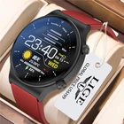 Смарт-часы LIGE мужские водонепроницаемые, спортивные умные часы с сенсорным экраном, с поддержкой Bluetooth, для Android и IOS