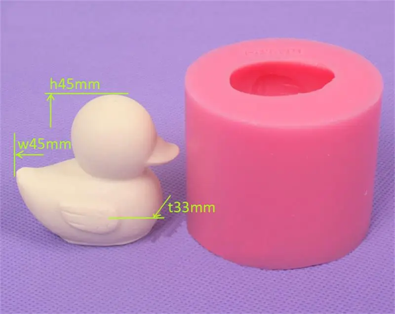 

1pc 3D Duck lace silicone cake mold fondant mold cake decorating tools chocolate gmpaste mould cake mould FTM990