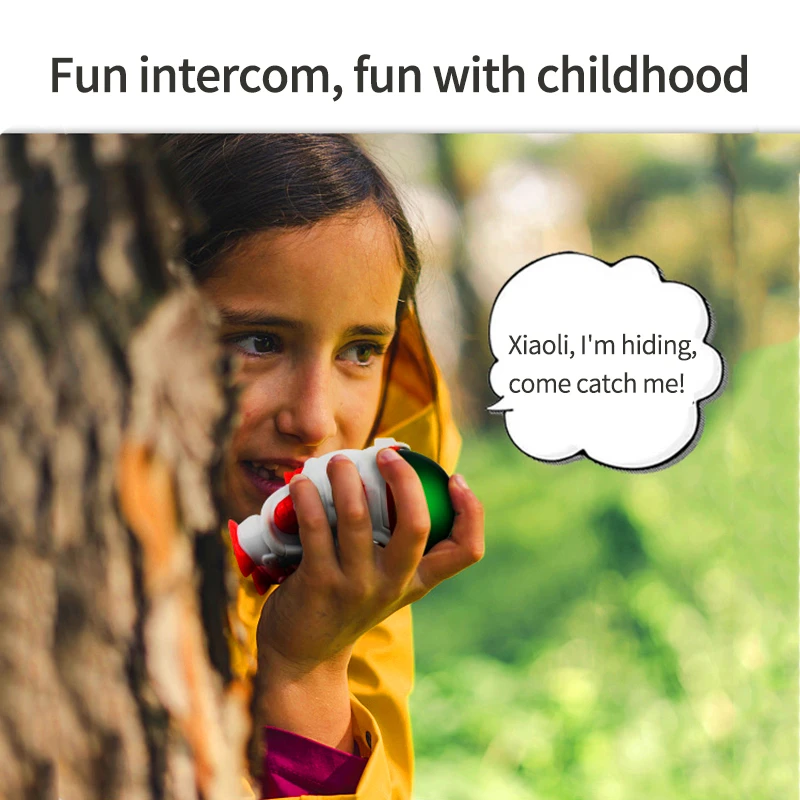 Child Intelligent Wireless Call Radio Walkie Talkie Toy Set Handheld Long Distance Lanyard Interphone Walkie Talkie toy For Kids