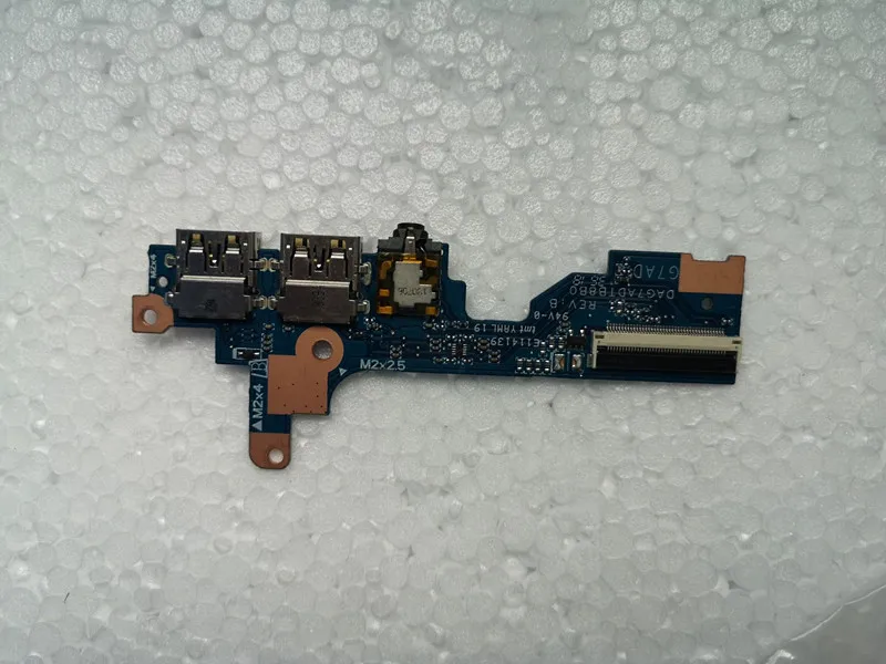 

Новая интерфейсная плата USB для ноутбука HP 14-CE 14-CE0027TX 14-CE0028TX 14-CE0033TX звуковая плата USB, плата DAG7ADTB8B0