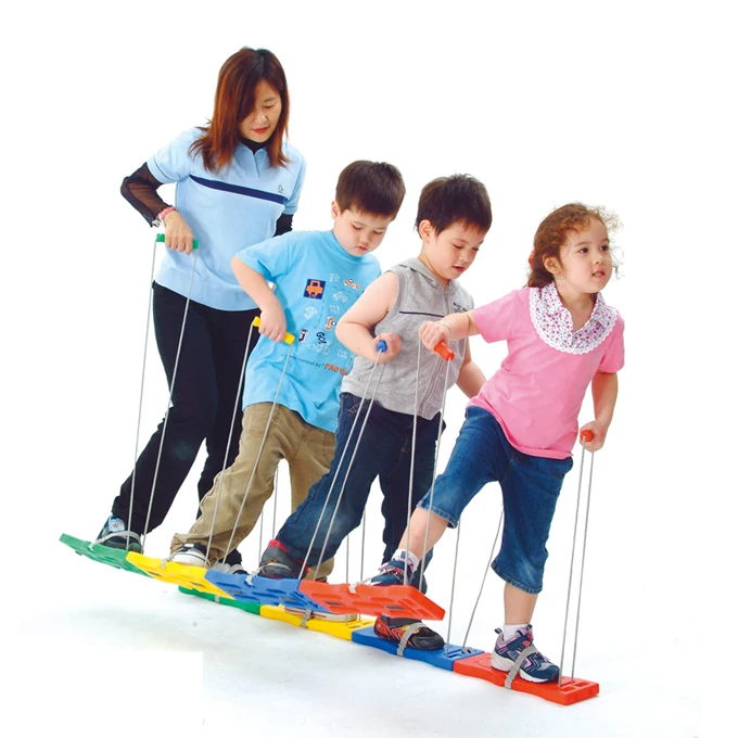 Команда шаговый Дети Группа игра баланс шаг игрушка Kindergarden сенсорная интеграция игры для детей готовы
