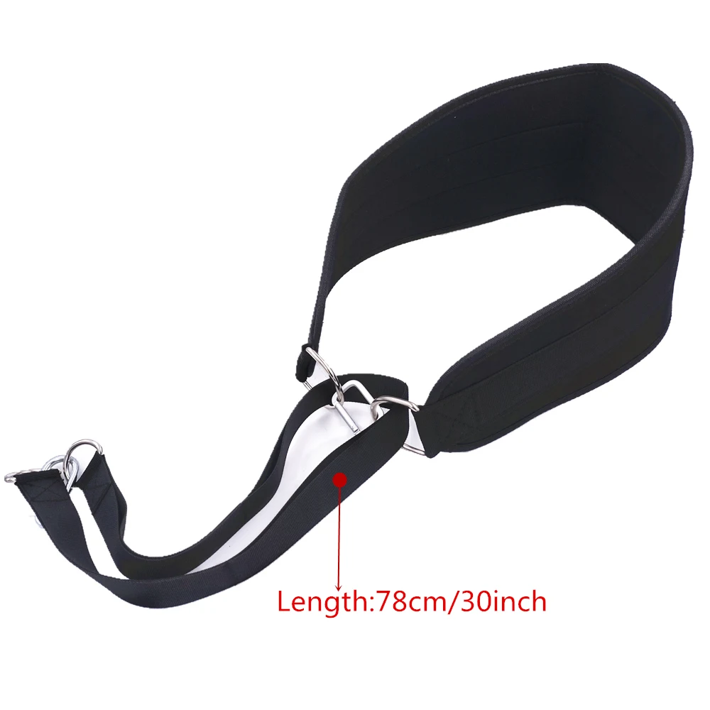 Type A with strap Пояс для тяжелой атлетики с цепью, оборудование для фитнеса, Прямая поставка, ремень для силовой атлетики, бодибилдинга, кроссфита - Цвет: Type A with strap