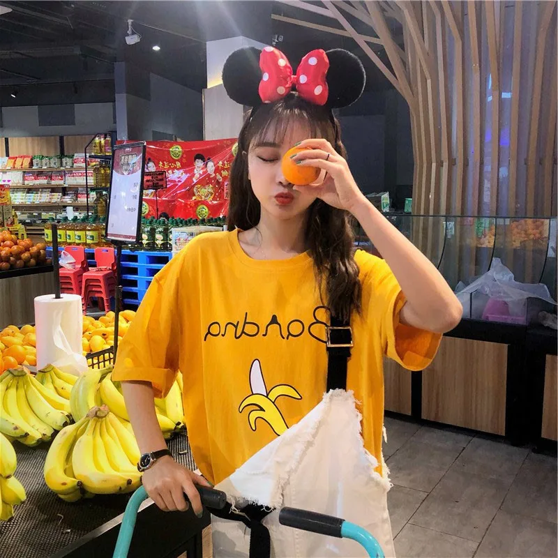 Женские винтажные футболки большого размера летние свободные хлопковые с