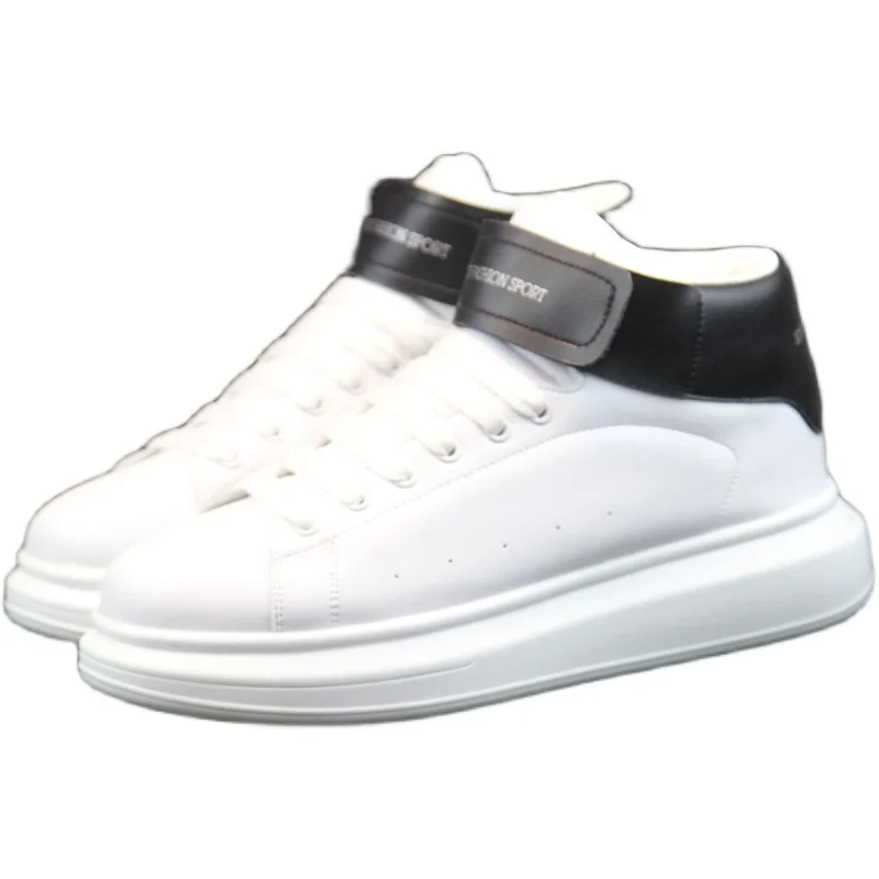

Size 35-44 White Shoes Women's 2020 New Autumn Women's Shoes Students All-match Street Shooting Casual High-top Sneakers