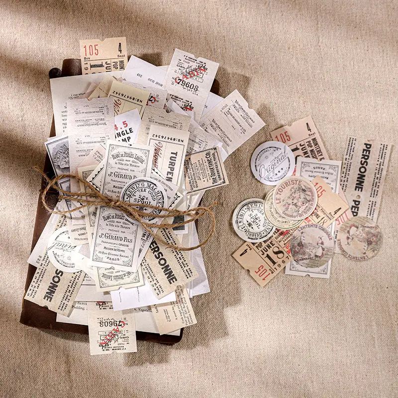 Винтажная матовая упаковка серия крафт-бумага для скрапбукинга изготовления