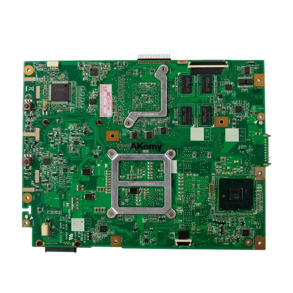 K52JC GT310M REV2.0 ноутбук материнская плата 1 ГБ для ноутбука ASUS A52J X52J K52J K52JR K52JE K52JC K52JU K52JB для тестирования системной ОК