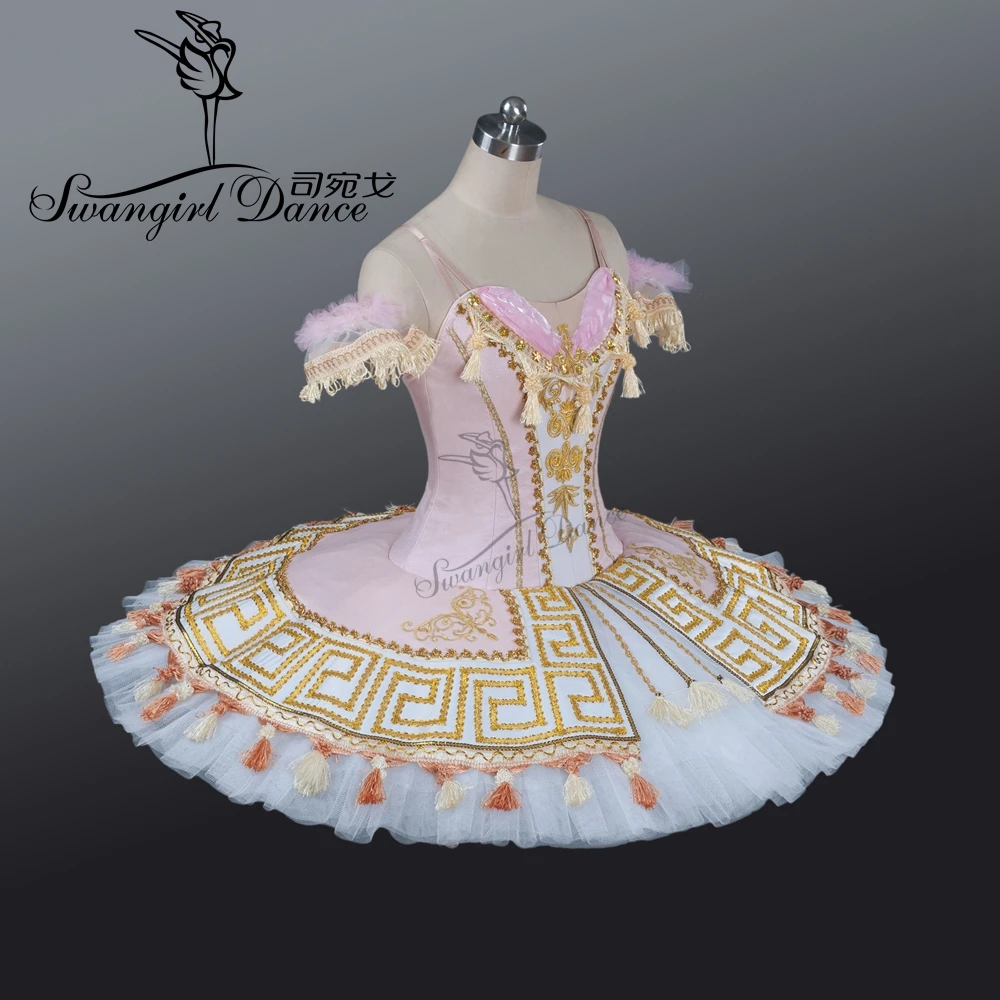 Религиозная профессиональная юбка-пачка Женская розовая классическая балетная