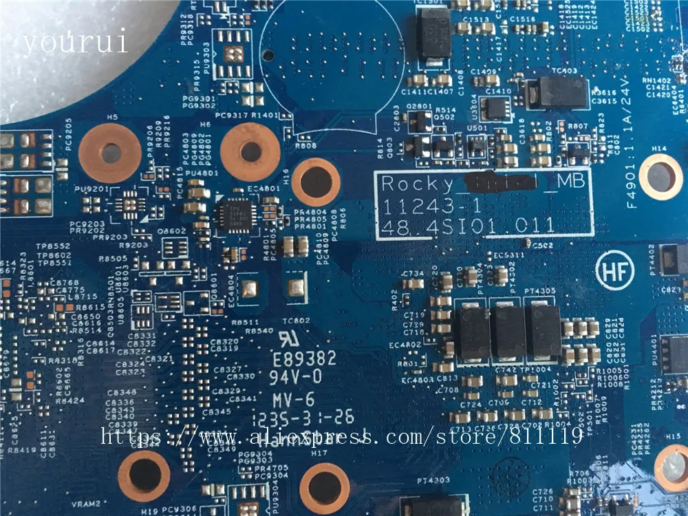 материнская плата yourui для hp 4440s 4441s 4540s 69317