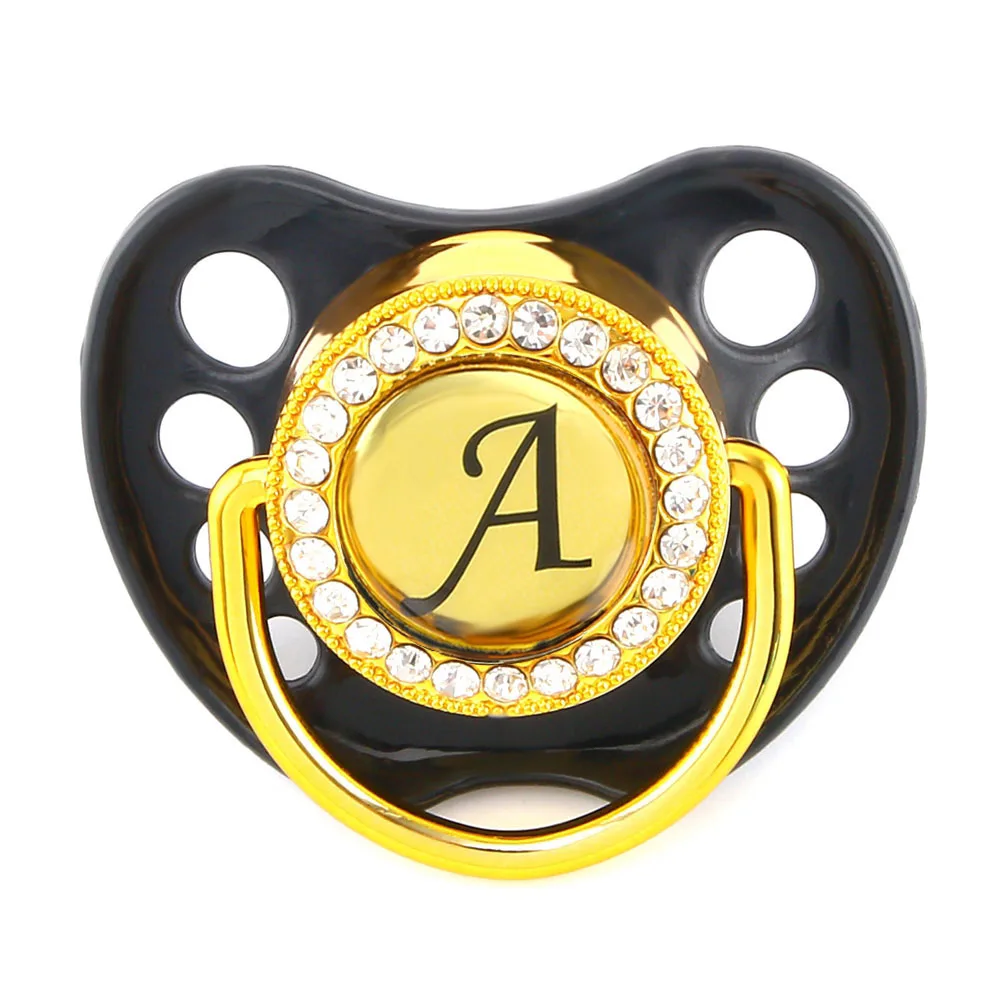 

Name Initial Letters Silicone Newborn Kids Baby Orthodontic Dummy Pacifier Teat Nipple Soother Baby Pacifier Holder