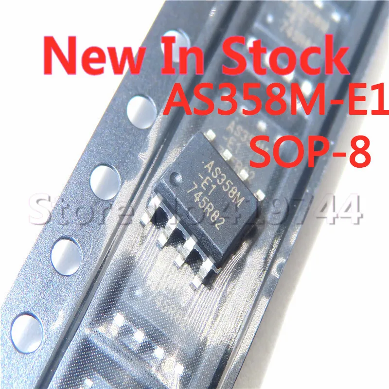 5 шт./лот AS358M-E1 SOP-8 ЖК-чип AS358MTR-E1 SOP8 в наличии новый оригинальный IC