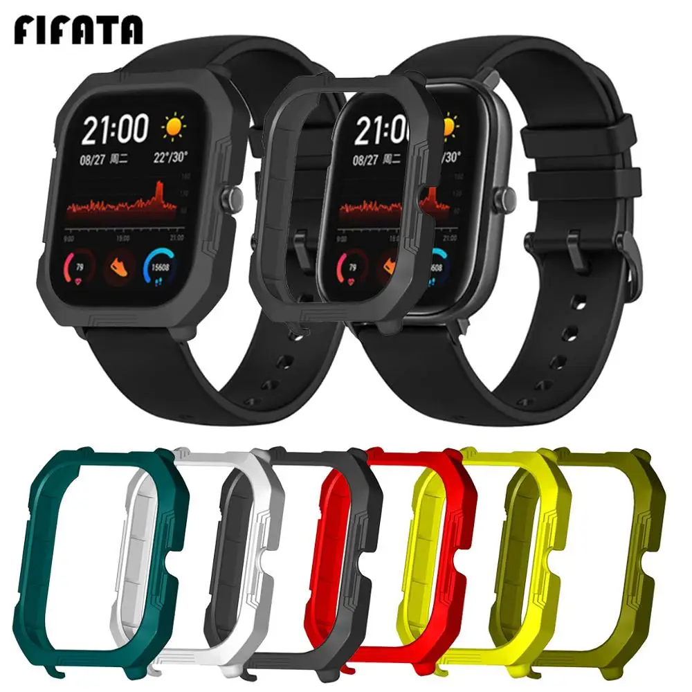 Новый цветной корпус из поликарбоната для часов Xiaomi Huami Amazfit GTS сменный защитный