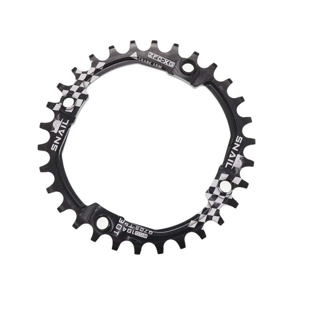 Передняя Звездочка 104 BCD 30T Круглый MTB горный велосипед инструмент для демонтажа