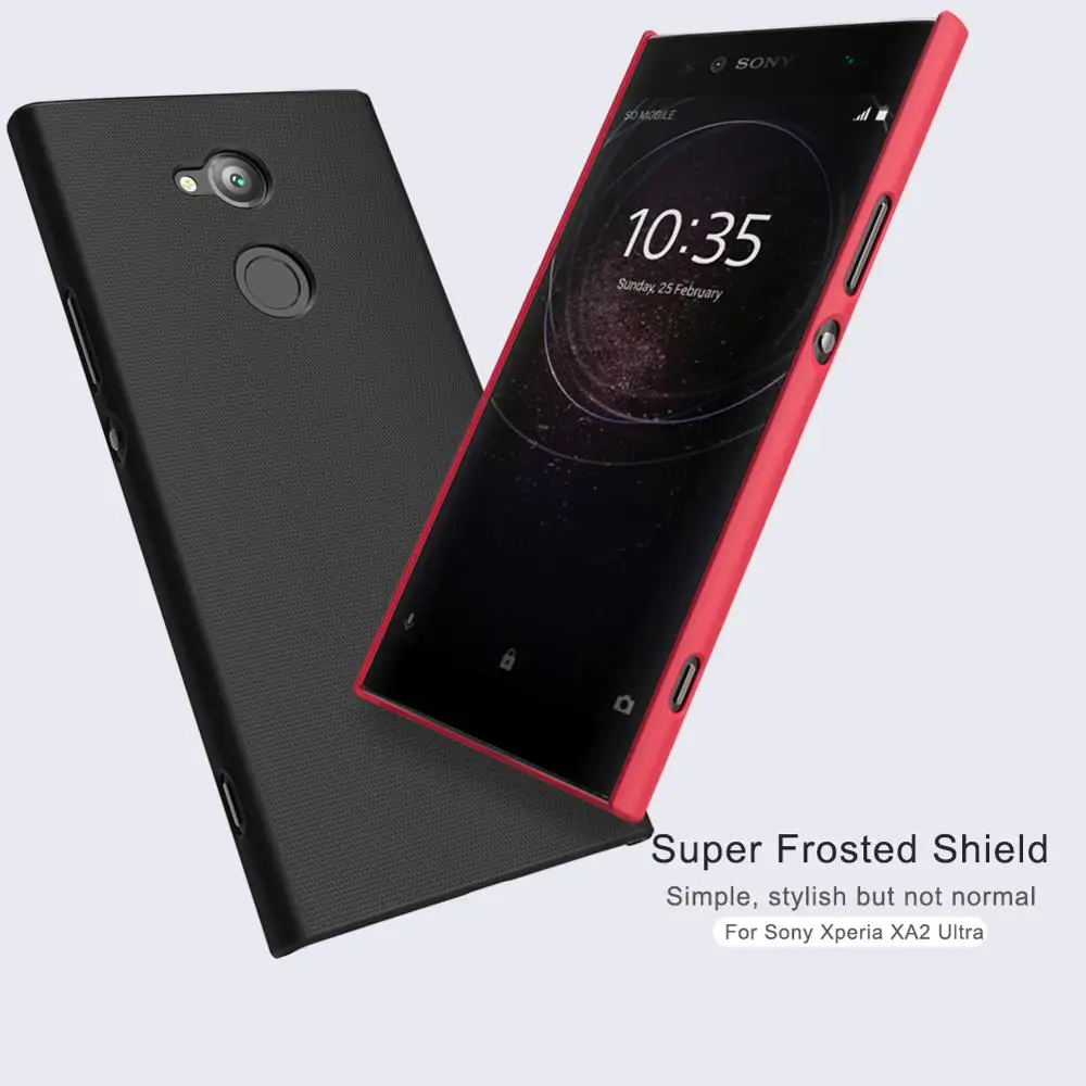 Чехол NILLKIN для Sony Xperia XZ4 Compact жесткий матовый чехол накладка 1/L2/XZ/XZ1/XZ2 mini/XA2 Plus|case for