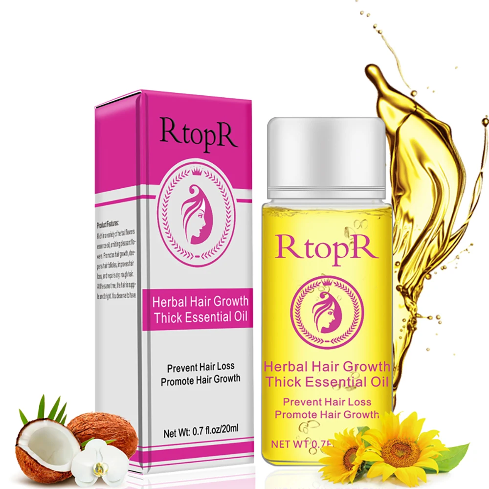 Hair Growth Essential Oil Loss Liquid Promote Thick Fast Anti Treatment Health Care Massage Essence | Красота и здоровье