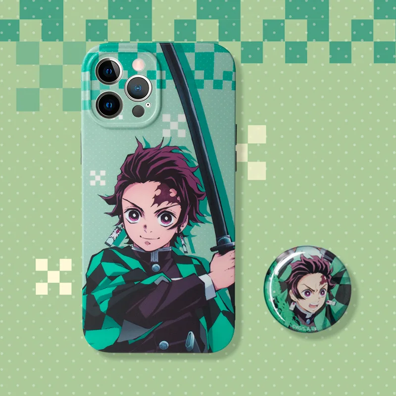 

Kamado Nezuko The Same Model Series IPhone 12 XS MAX XR 11 Pro 7 8Plus Simplicity Phone Case Protective Case