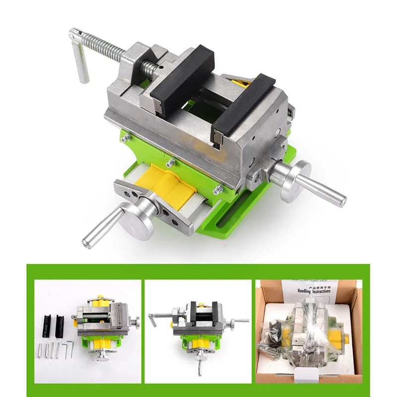 3 дюймовый металлический крест слайд Клещи вице стол соединение Рабочий скамья