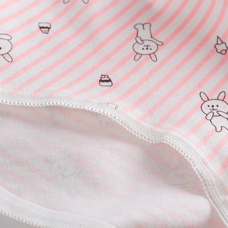 4 шт. трусики для подростков трусы с героями мультфильмов молодых девушек удобные