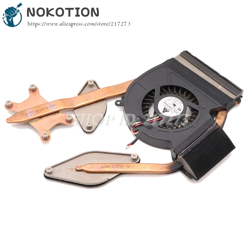 

NOKOTION Bremen15-AMD BA62-00502B For Samsung NP-R525 R525 laptop cooling heatsink Copper Radiator With FAN