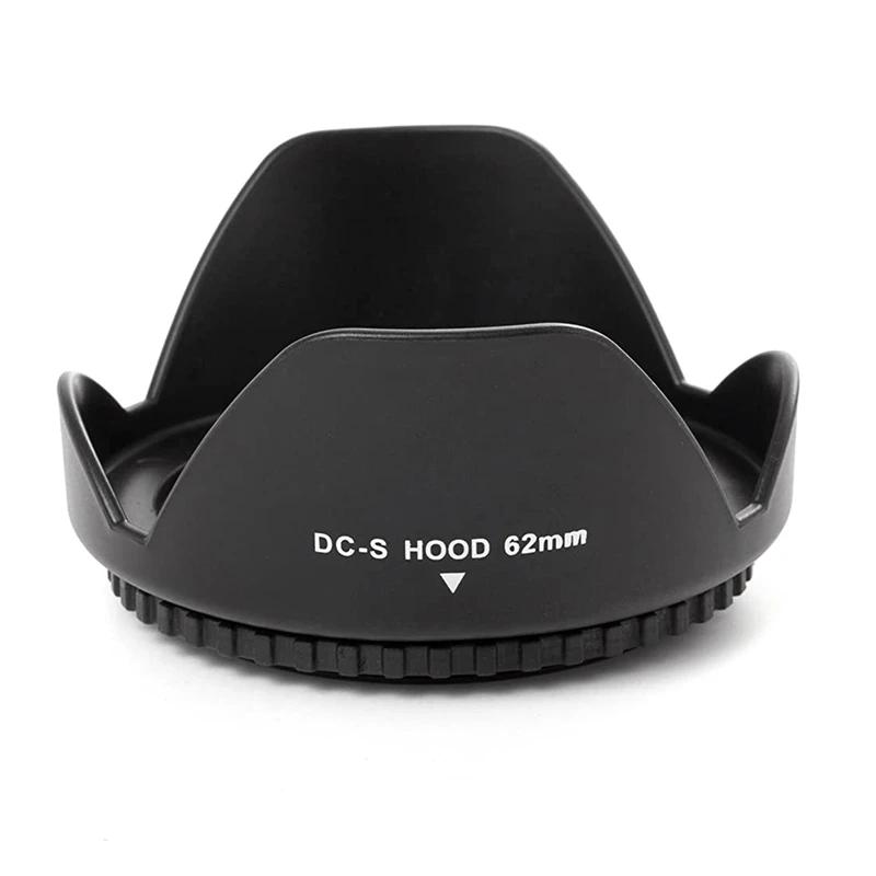 

Camera Lens Hood,62mm Bayonet Lens Hood for DSLR Camera Photo Photography