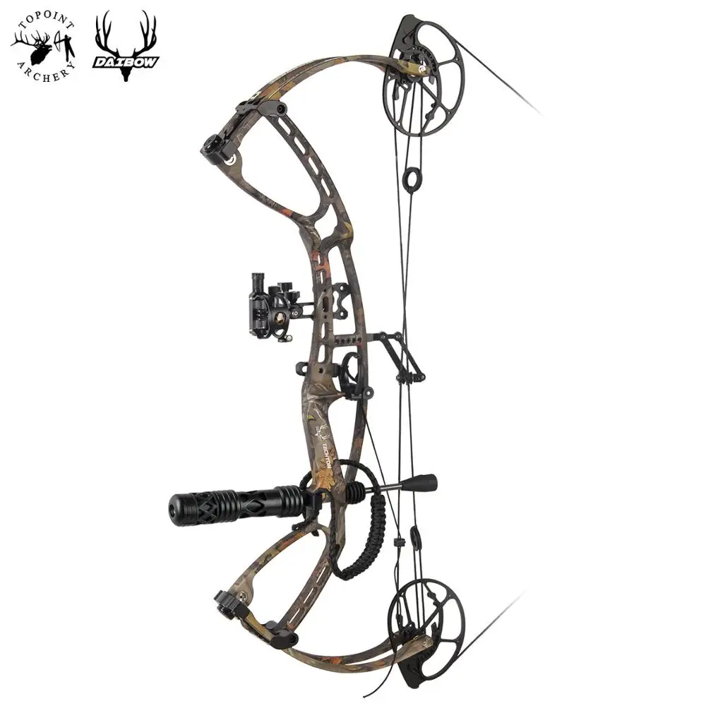 

TOPOINT ARCHERY DAIBOW Tachyon High Speed Hunting Compound Bow Package USA Gordon Composites Limb,BCY String