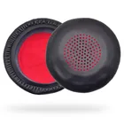 Пара запасных частей для наушников Plantronics Voyager Focus UC B825, мягкая протеиновая кожа, высокое качество, долговечность Eh #
