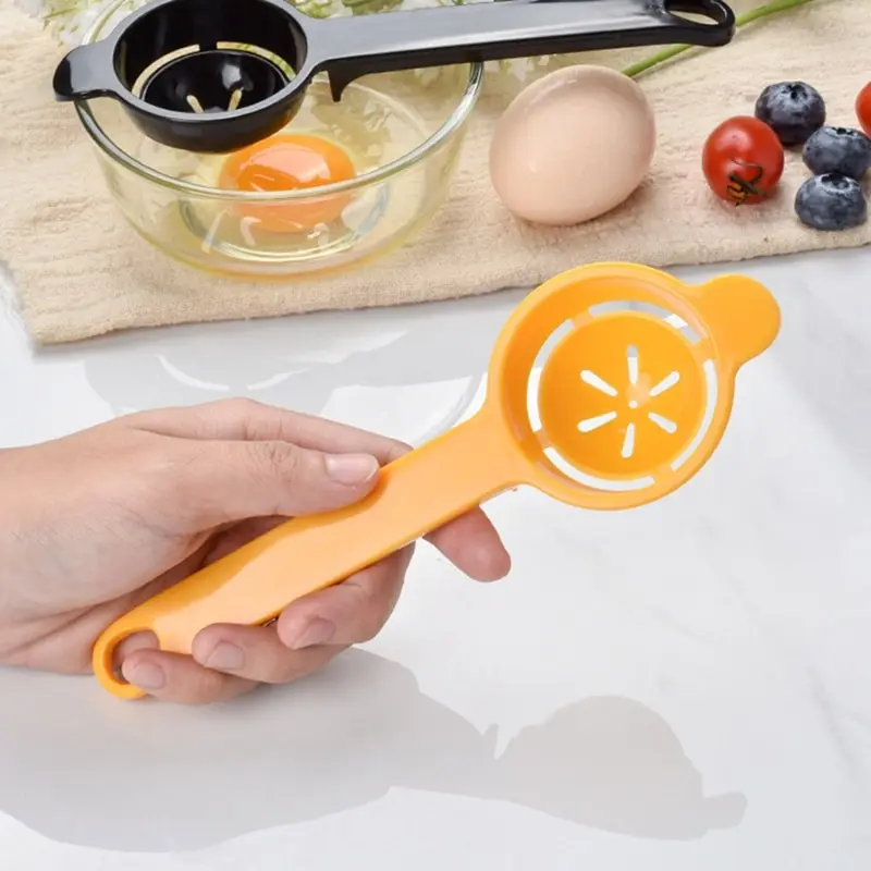 

A Egg Yolk Separator Household Kitchen Cooking Egg Tools Plastic Egg Liquid Filter Eggs Divider Tool Baking Accessories