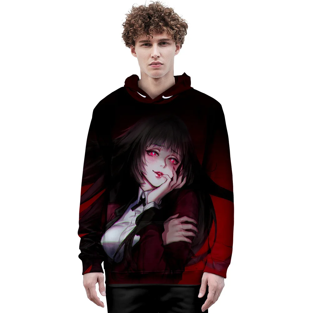 

2020 Spring Autumn Hoodies Kakegurui Cosplay Men/women Hoodie Sweatshirt Male/ladies Fashion Harajuku Streetwear Hooded Clothes