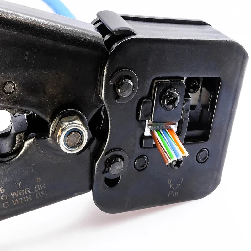 Cat5e Cat6 щипцы для сетевого кабеля EZ RJ45 RJ11 6P 8P Ручной инструмент плоскогубцы