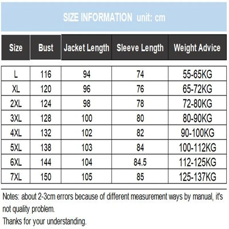 2019 мужская зимняя куртка теплая большие размеры 5XL 6XL 7XL толстовки Толстые мужские