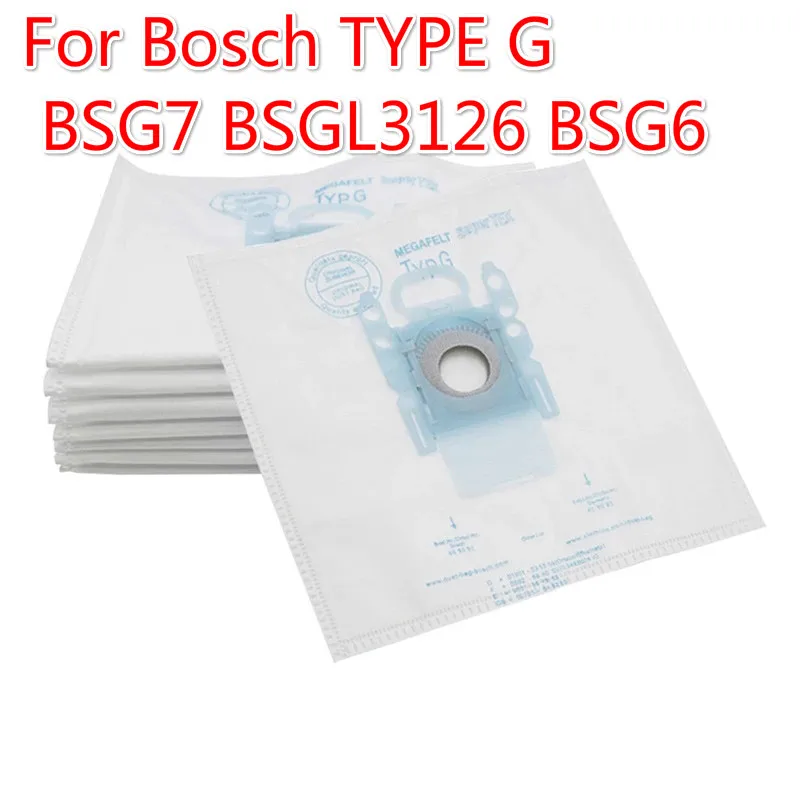Пылесборники типа G 20 шт./лот для пылесоса Bosch и SIEMENS BSG7 BSGL3126 BSG6 пылесборники |