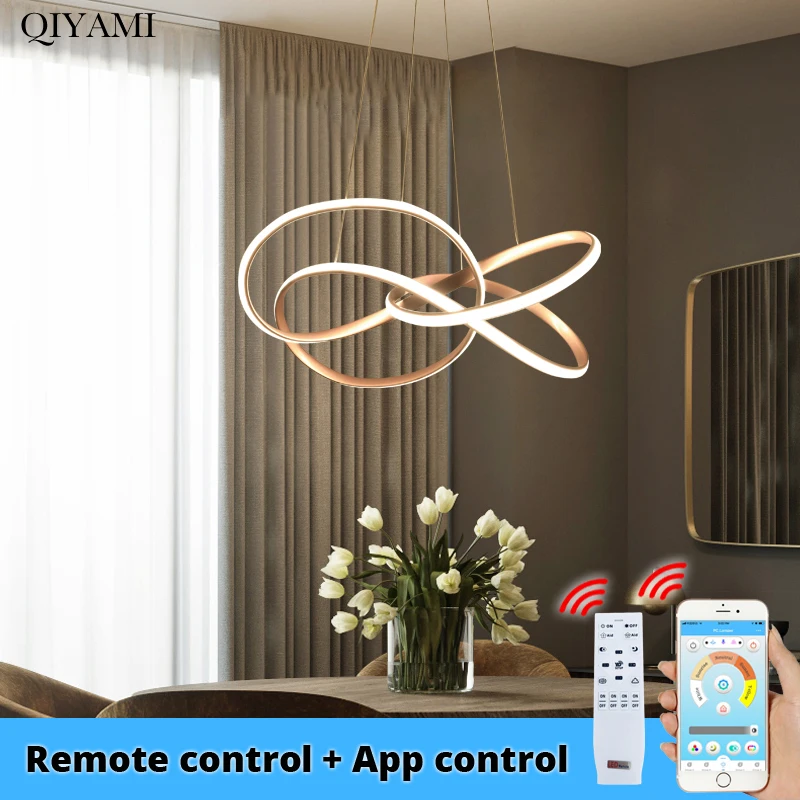 Creative modern LED pendant lights Kitchen Acrylic+Metal suspension hanging ceiling lamp for dinning room lamparas colgantes | Лампы и