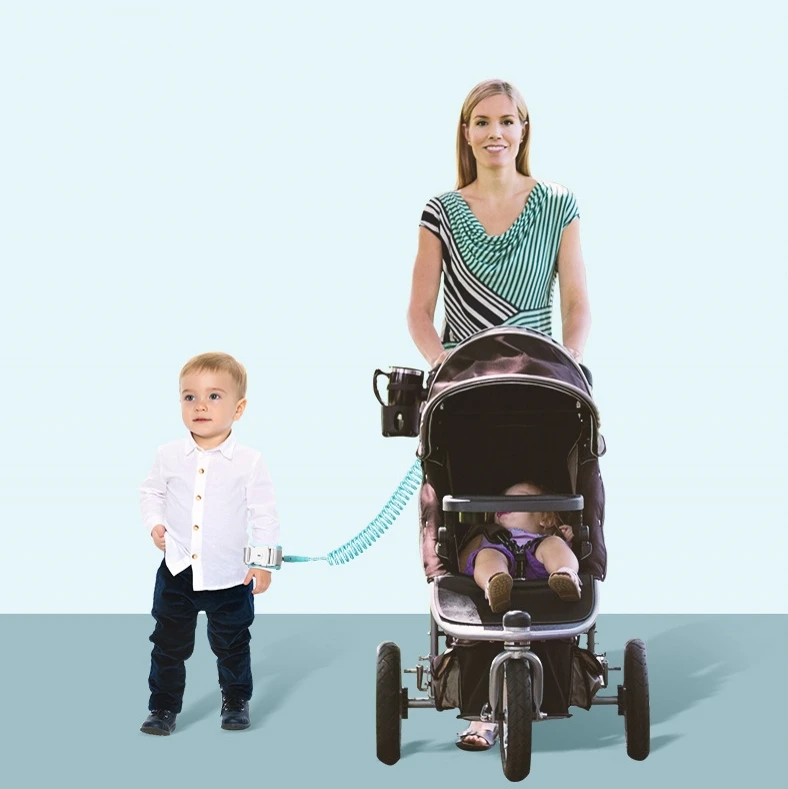 Детский ремень браслет ChildKing защита от потери с тяговым шнурком|Упряжи и узды| |