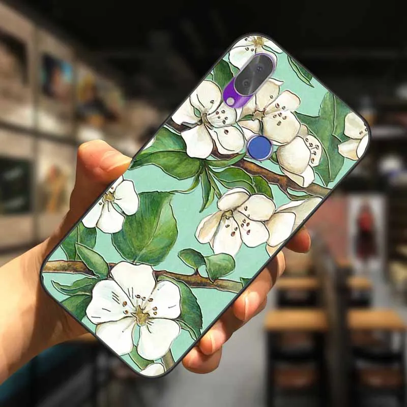 Для Cubot X19 чехол 3D Blossom Emboss силиконовый для телефона S X19s P20 P30 s Мягкий рельеф X 19 Funda P