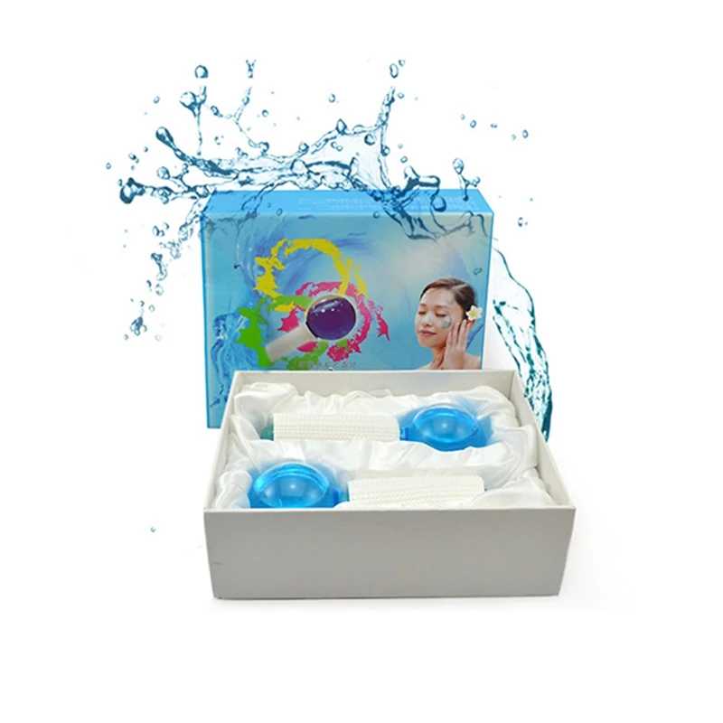 

ic Cool Roller Ball Facial Massage Tool for Face and Neck Hockey,Cryo Globes ic