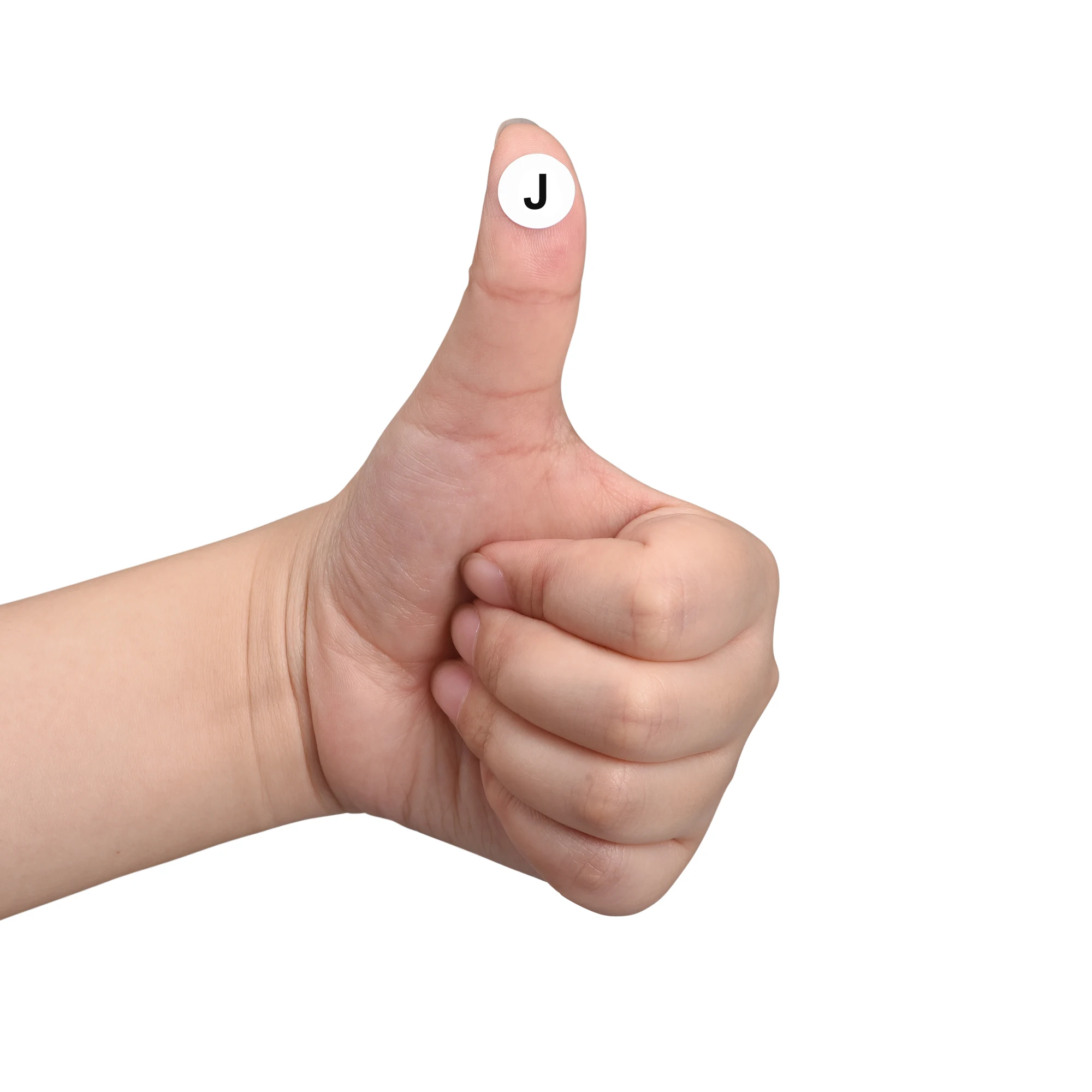 

Uxcell Round Letter Stickers, 13mm Dia Letter J Self Adhesive PVC Label Waterproof 1000 Pcs, Black Word/White Background