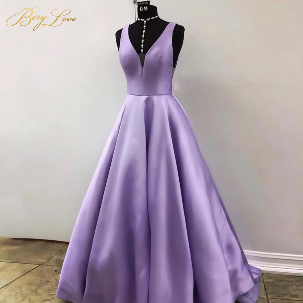 Purple Сексуальные фиолетовые вечерние платья, элегантное атласное вечернее платье, длинное официальное вечернее платье, вечерние платья для выпускного вечера, vestido longo festa - Цвет: Purple