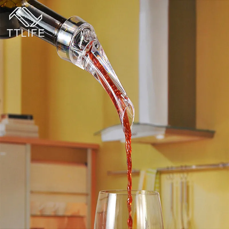 TTLIFE красное вино аэрации выливной Носик Бутылка декантер стопер белое Аэратор